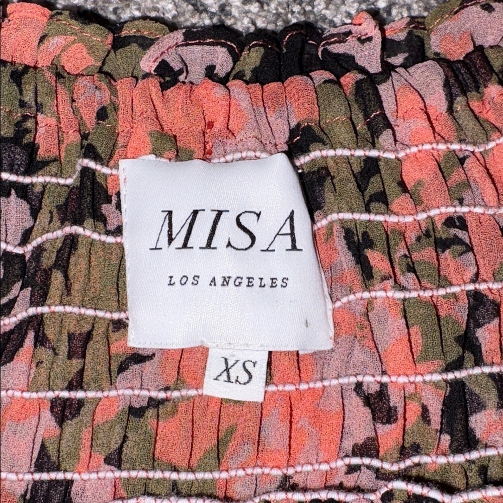 Misa Los Angeles Cela Mini Dress in Sunset Floral - Picture 6 of 9